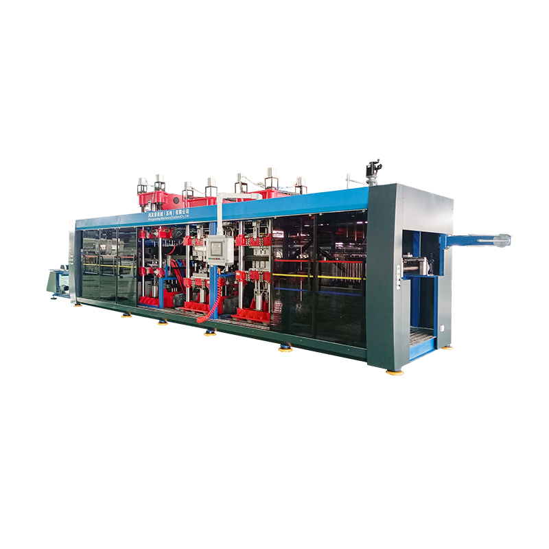 HYX 7185-4 دستگاه ترموفرم کننده 4 ایستگاه کامل خودکار